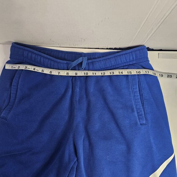 Mens Nike Blue Shorts Size Medium Sweatshirt Material  Athletic Gorp Core  Q0303 - Picture 7 of 10